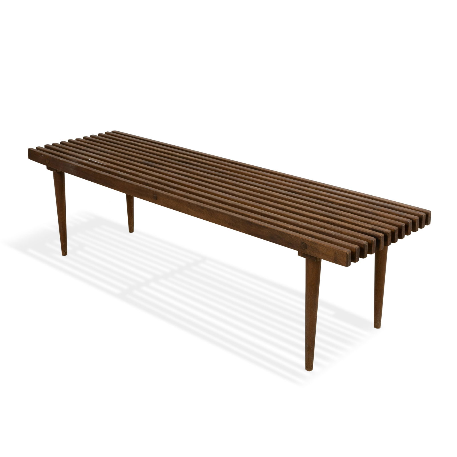 Walnut Slat Bench (1 of 2)