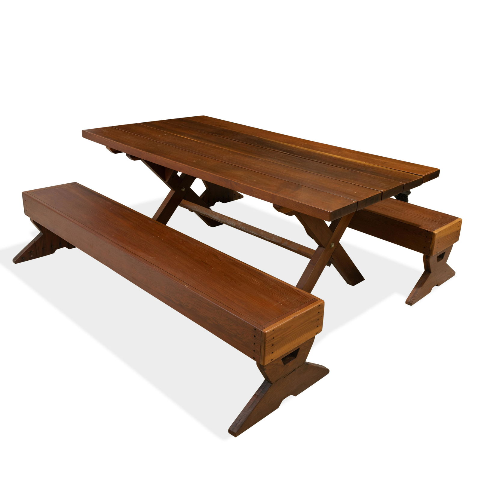Vintage Picnic Table and Bench (1 of 3)