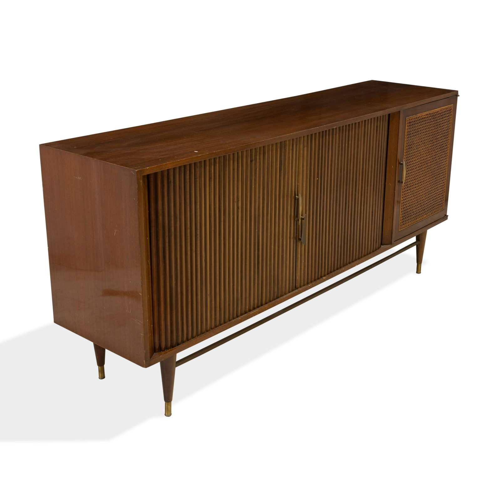 Mid Century Stereo Cabinet Credenza (1 of 4)