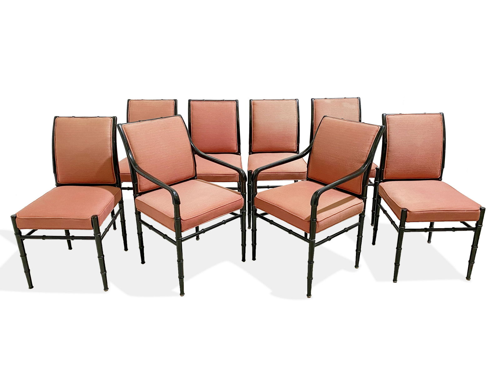 Faux Bamboo Dining Chairs - 8 (1 of 4)