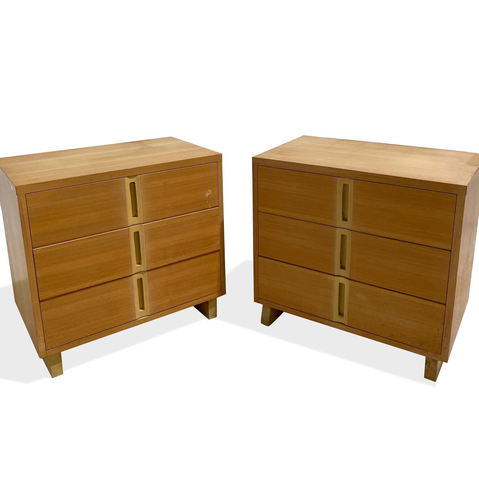 Mid Century Blonde Chests - Pair (1 of 4)
