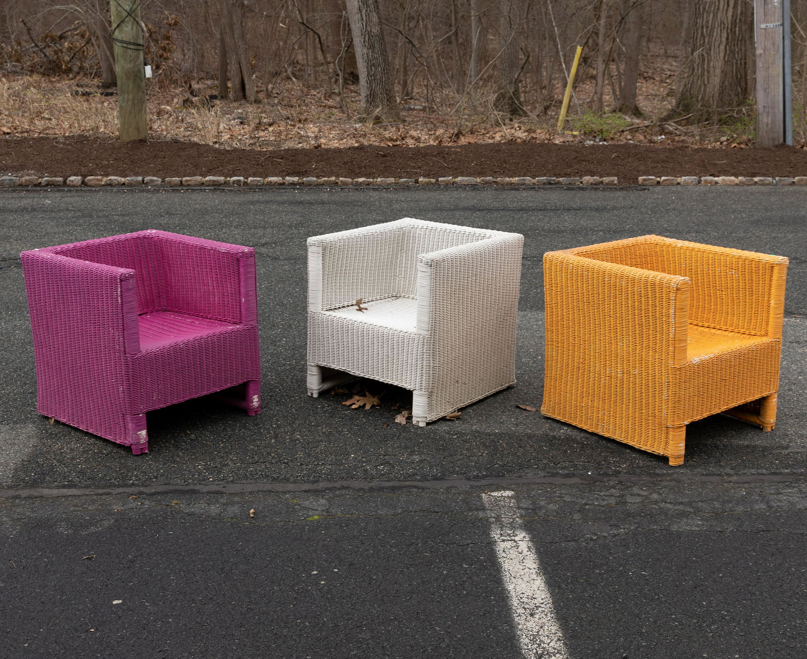 Wicker Cube Chairs (1 of 3)