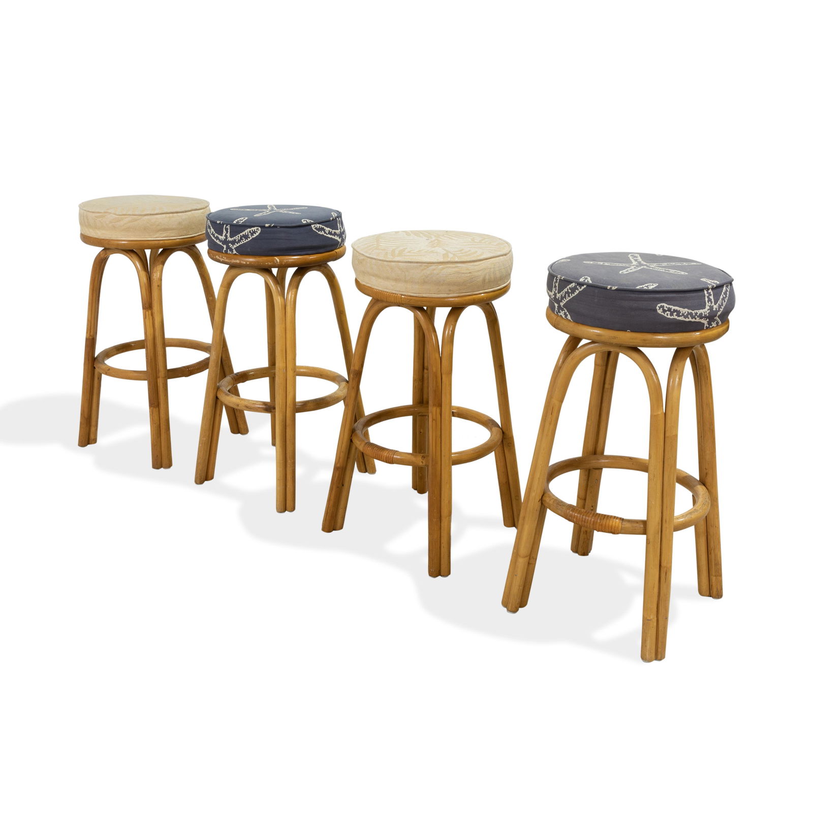 Ficks Reed - Swivel Bar Stools - 4 (1 of 3)