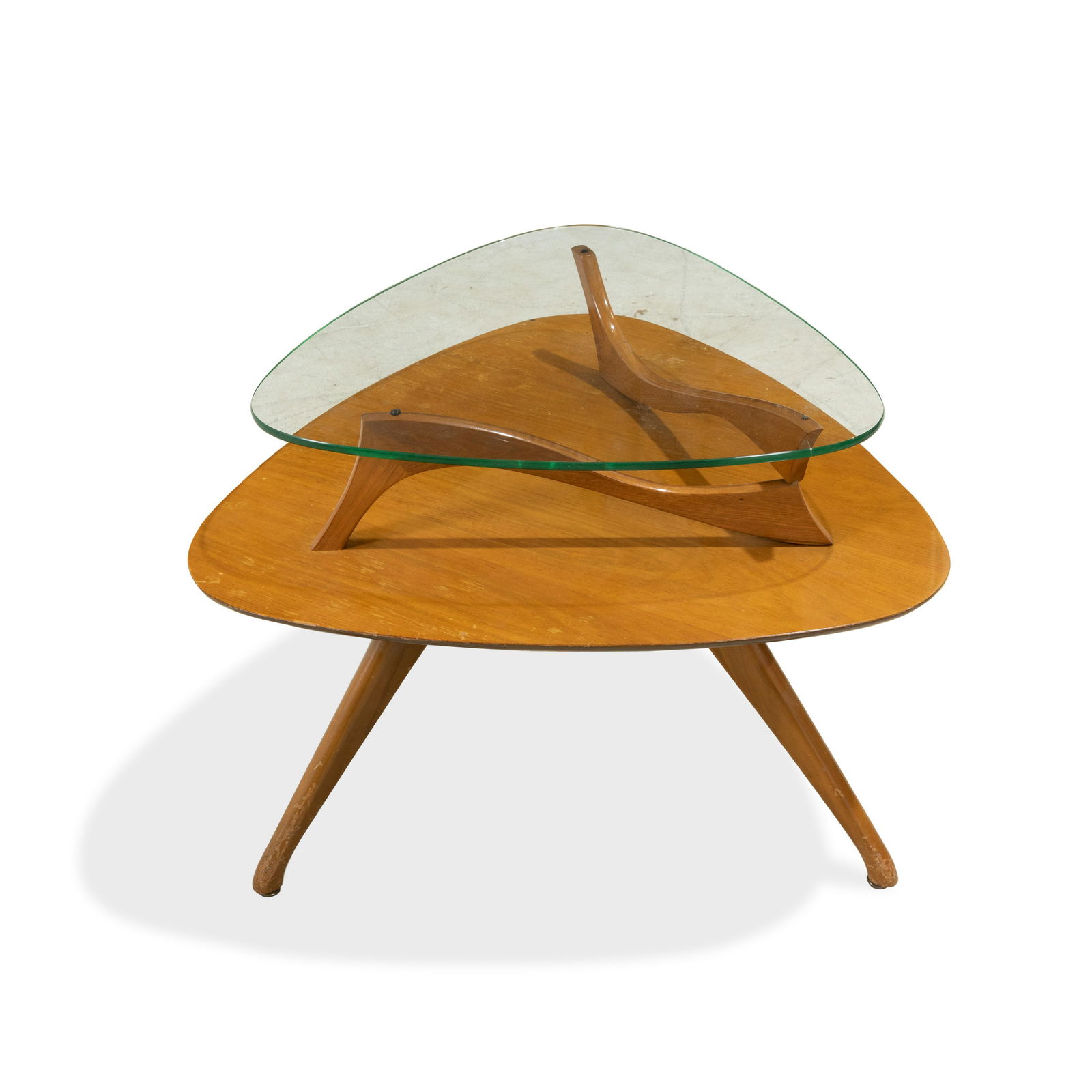 Triangular End Table (1 of 2)