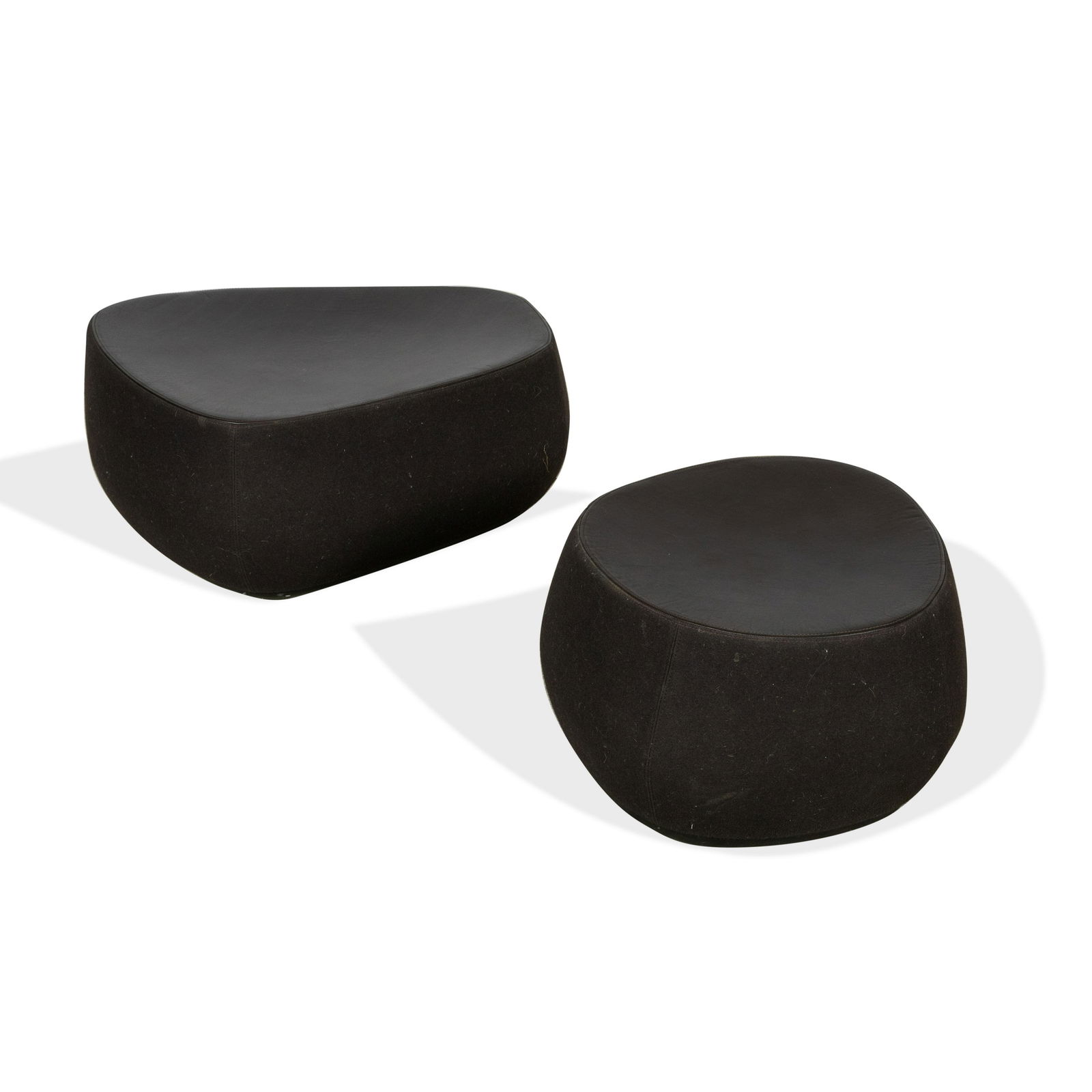 Patricia Urquiola - Moroso - Fjord Leather Stools (1 of 2)