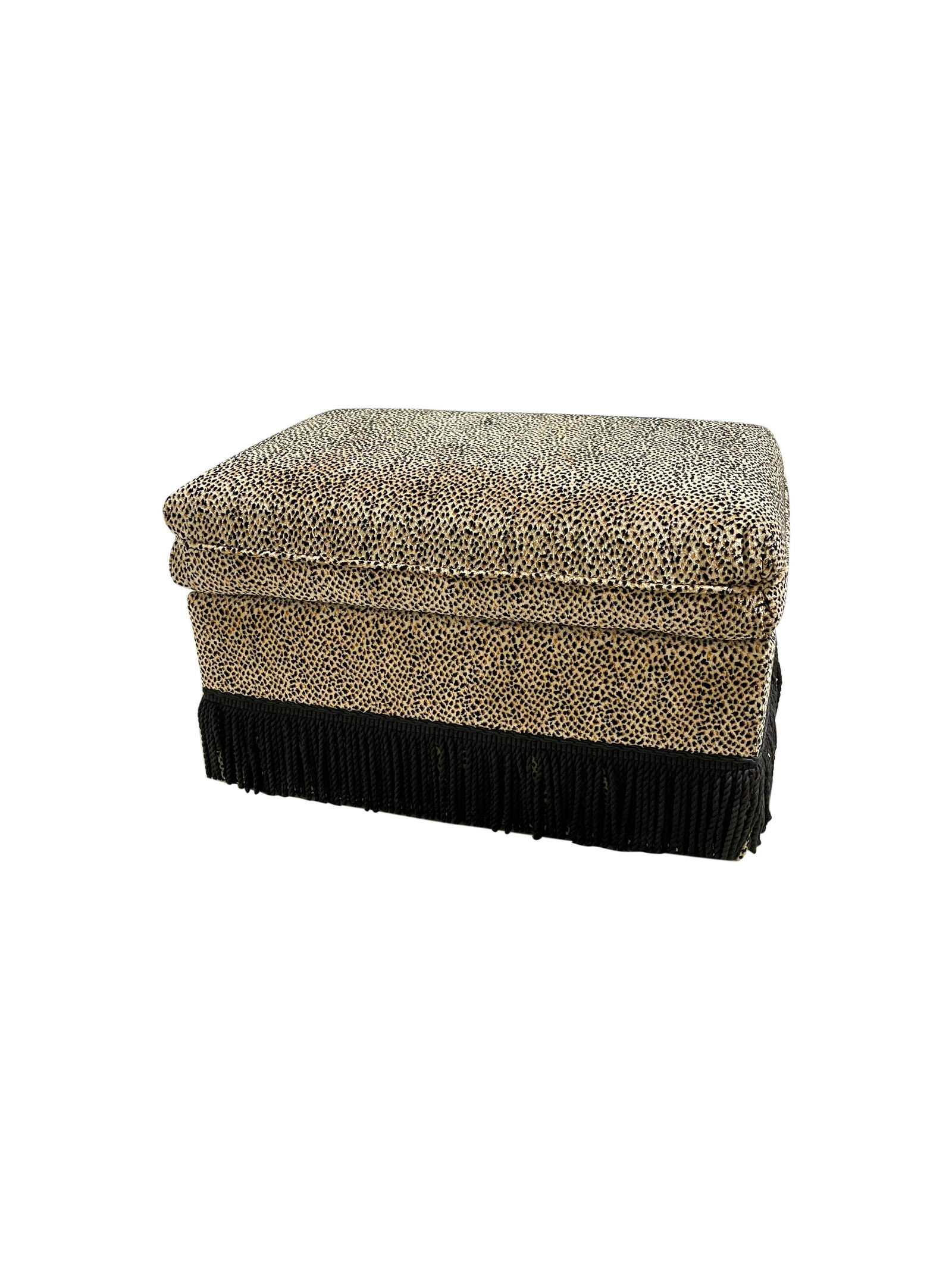Leopard Print  Ottoman (1 of 2)