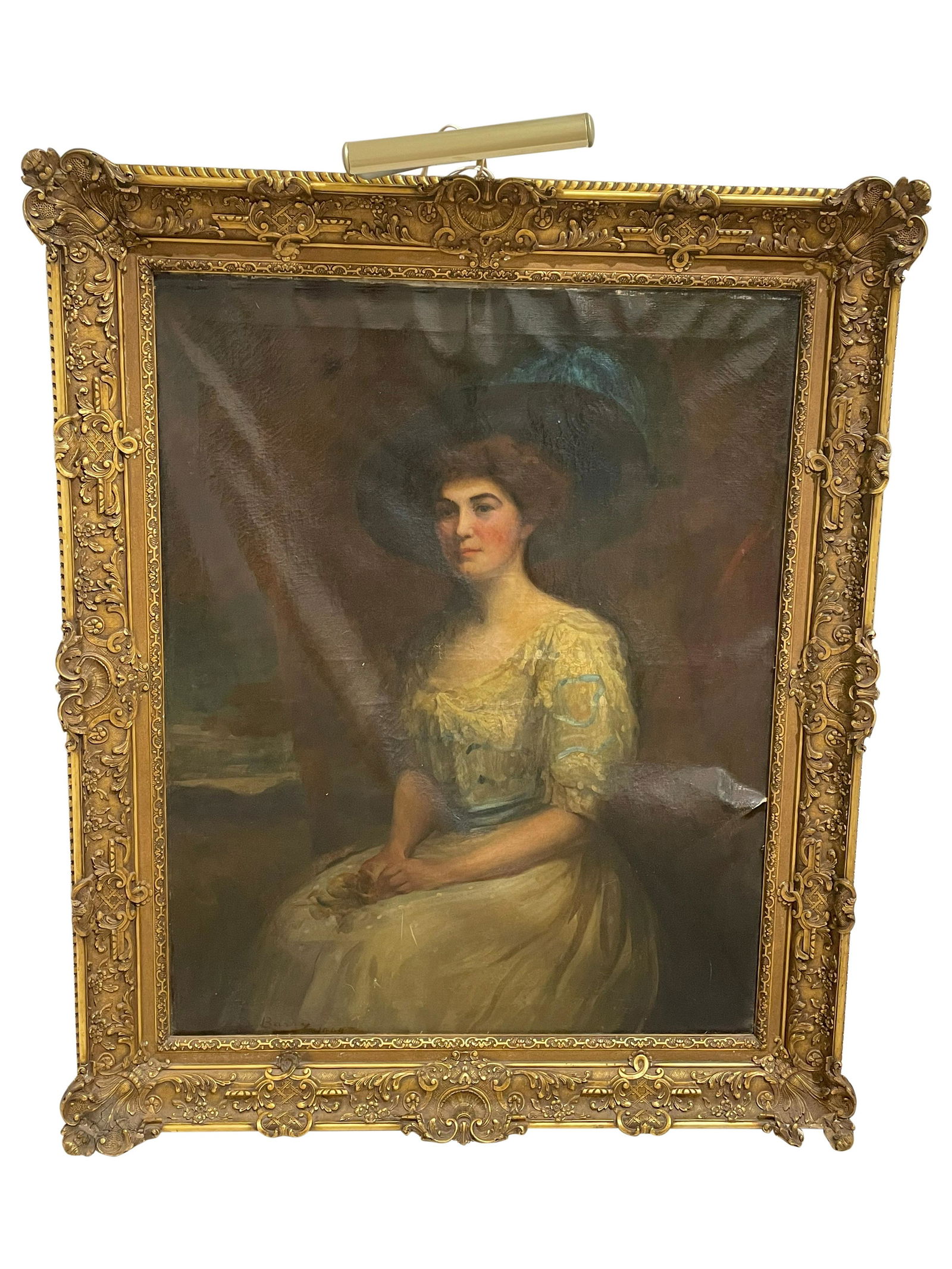 Gerard Barry - Large Portrait Oil on Canvas (1 of 3)