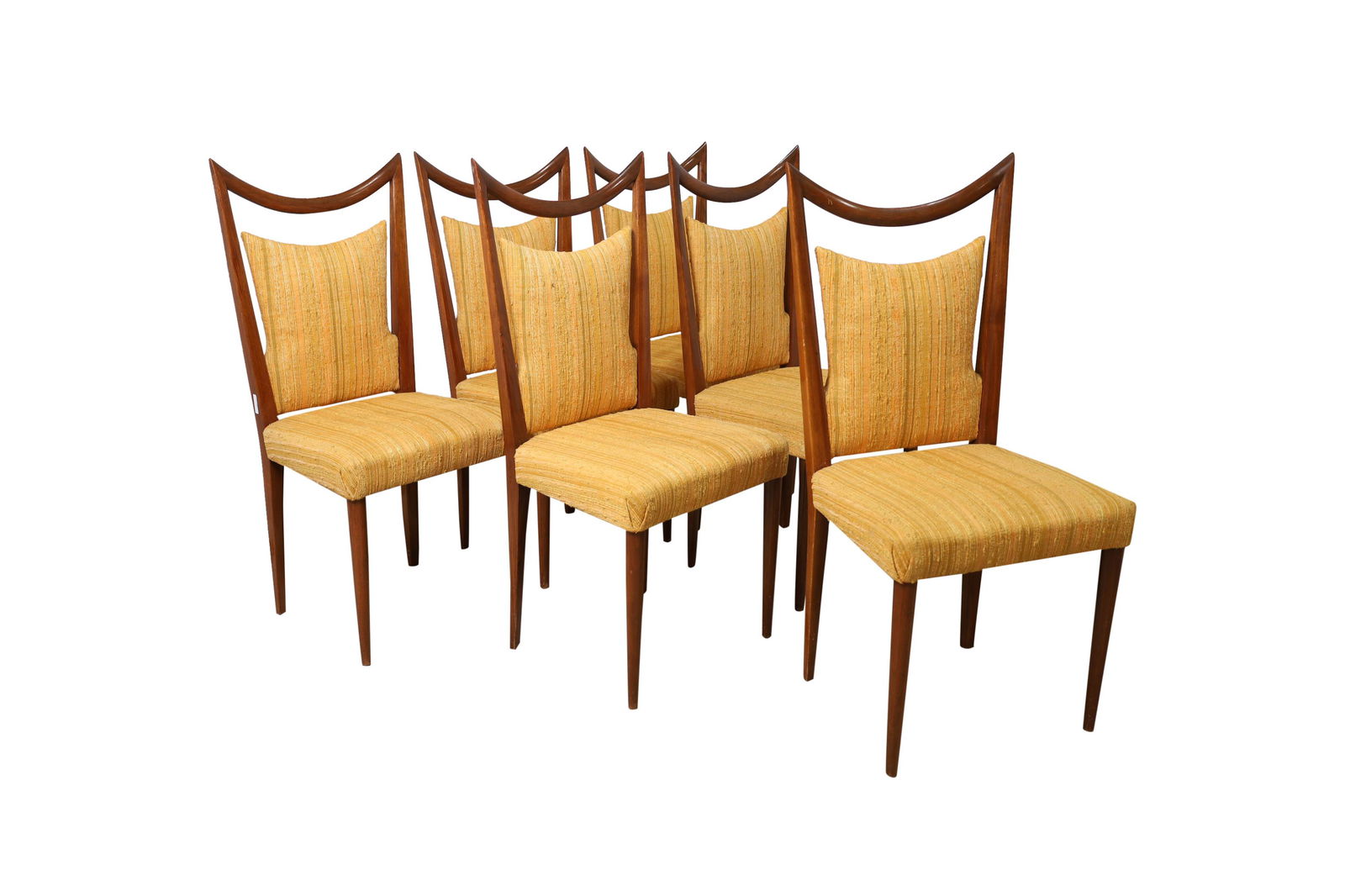 Gio Ponti Style - Italian Walnut Dining Chairs - 6 (1 of 5)