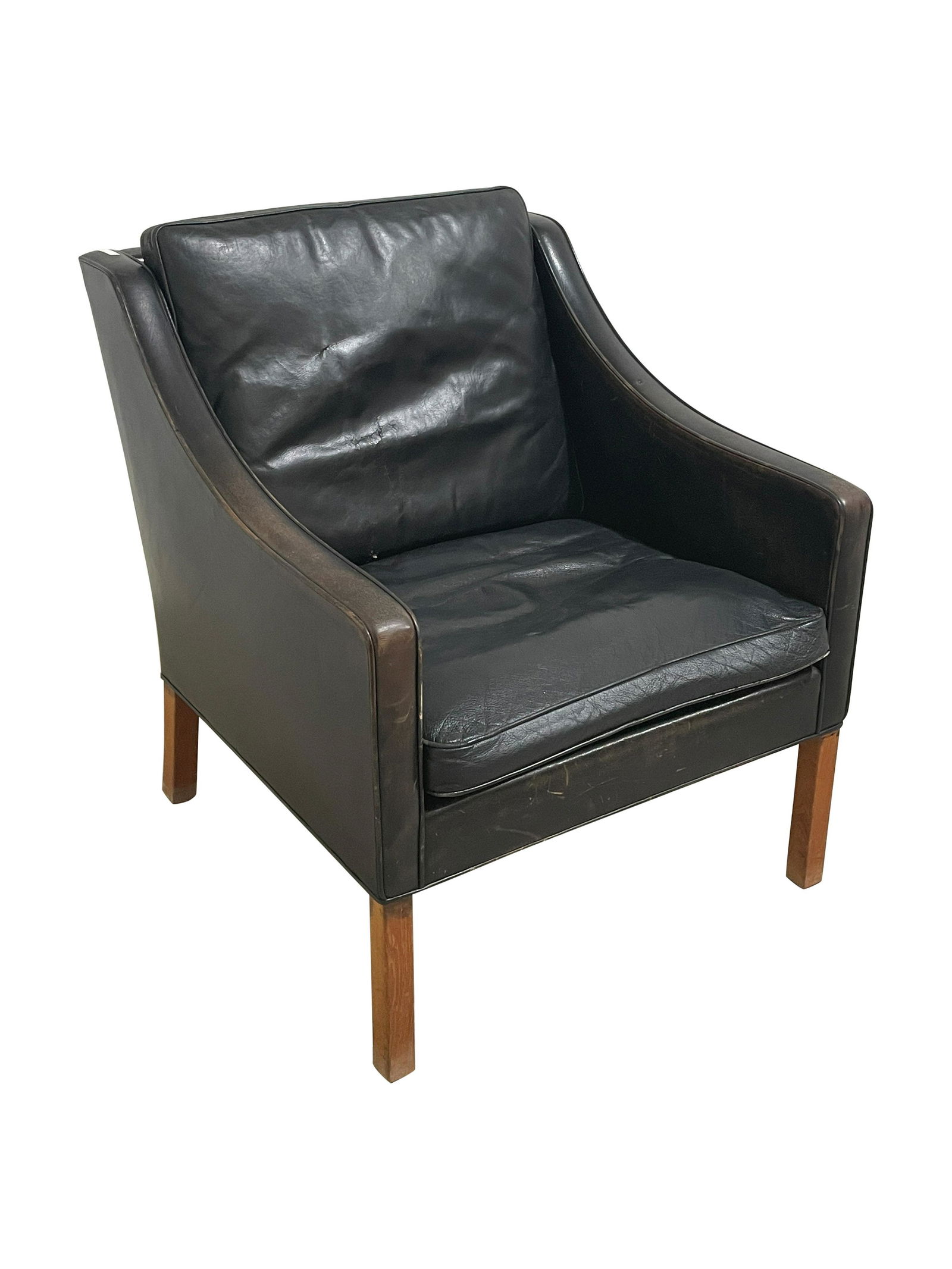 Borge Mogensen - Leather Arm Chair (1 of 4)