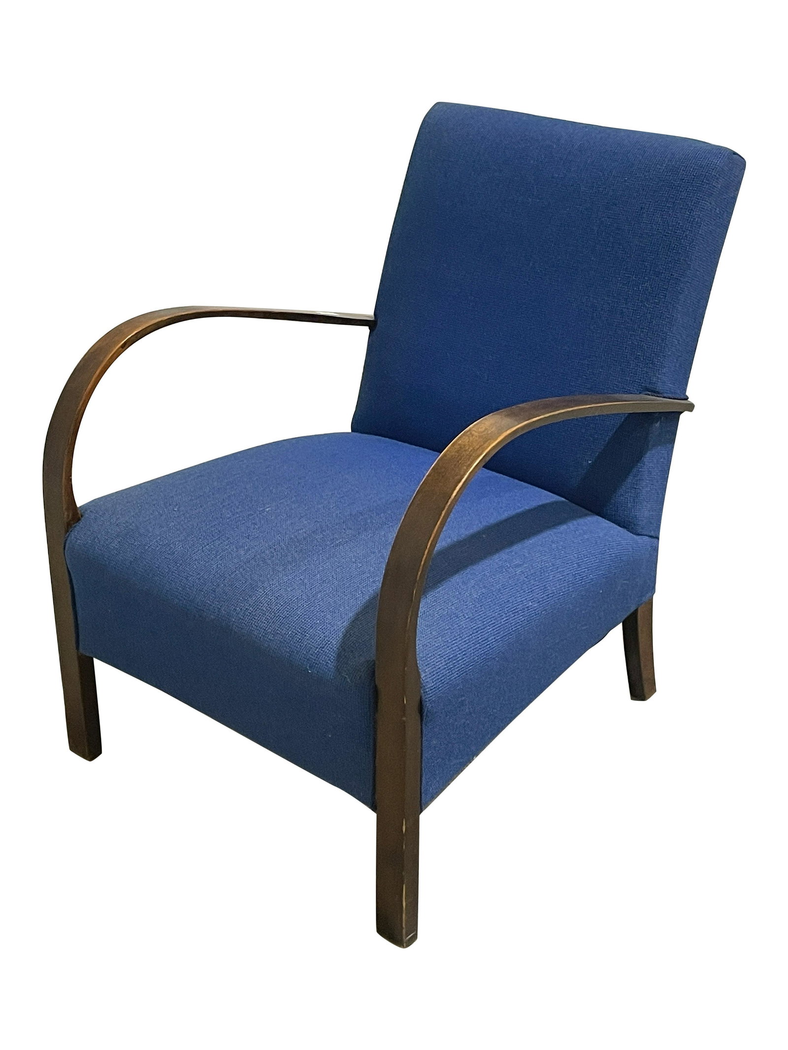 Danish Arm Chair: Description - Danish arm chair. Dimensions - 31" x 25" x 33"