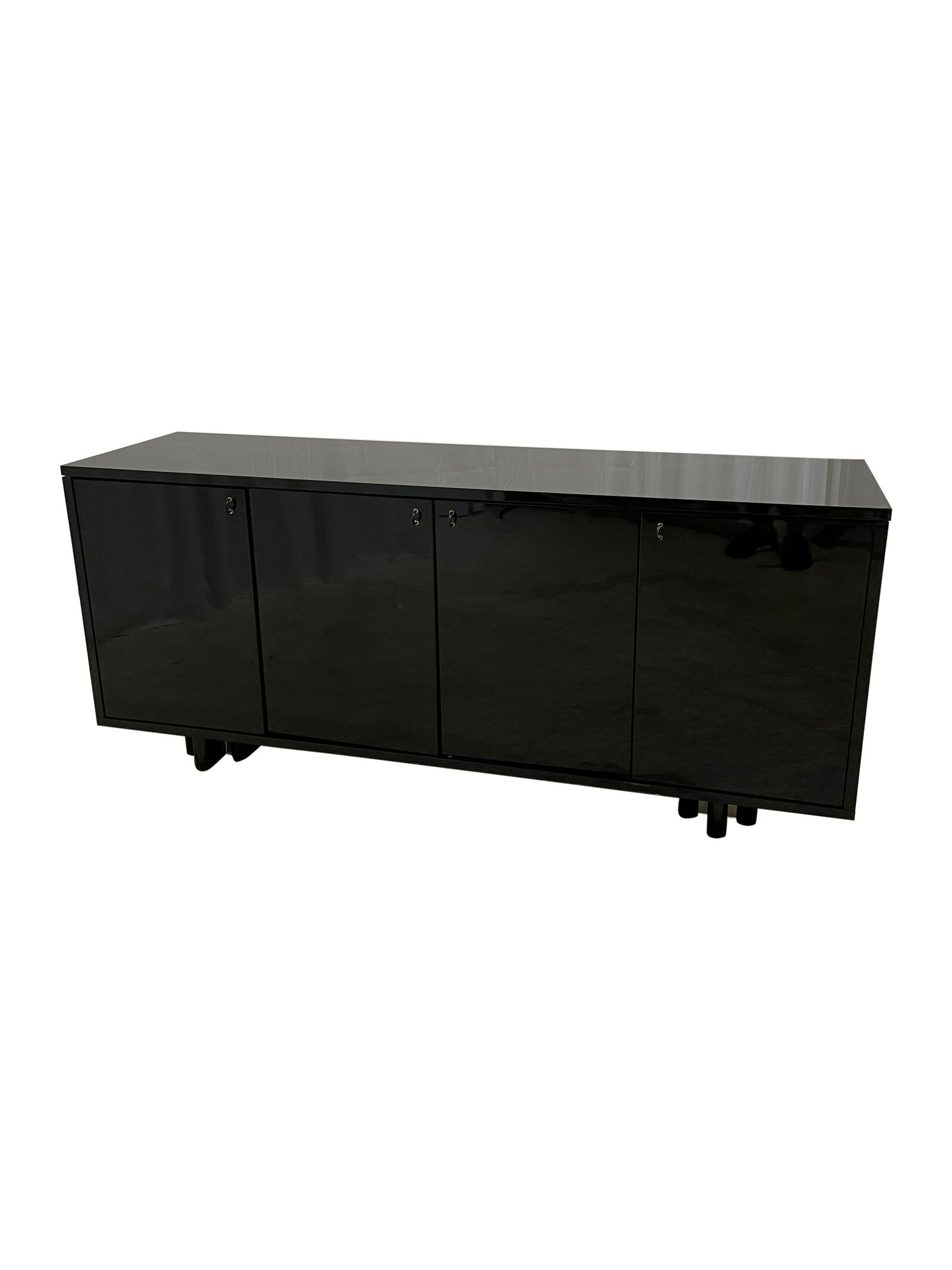 GC Italia Black Lacquer Credenza (1 of 3)