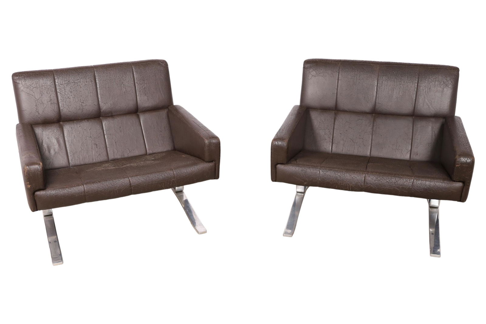 John Behringer - Chrome and Leather Chairs (1 of 3)