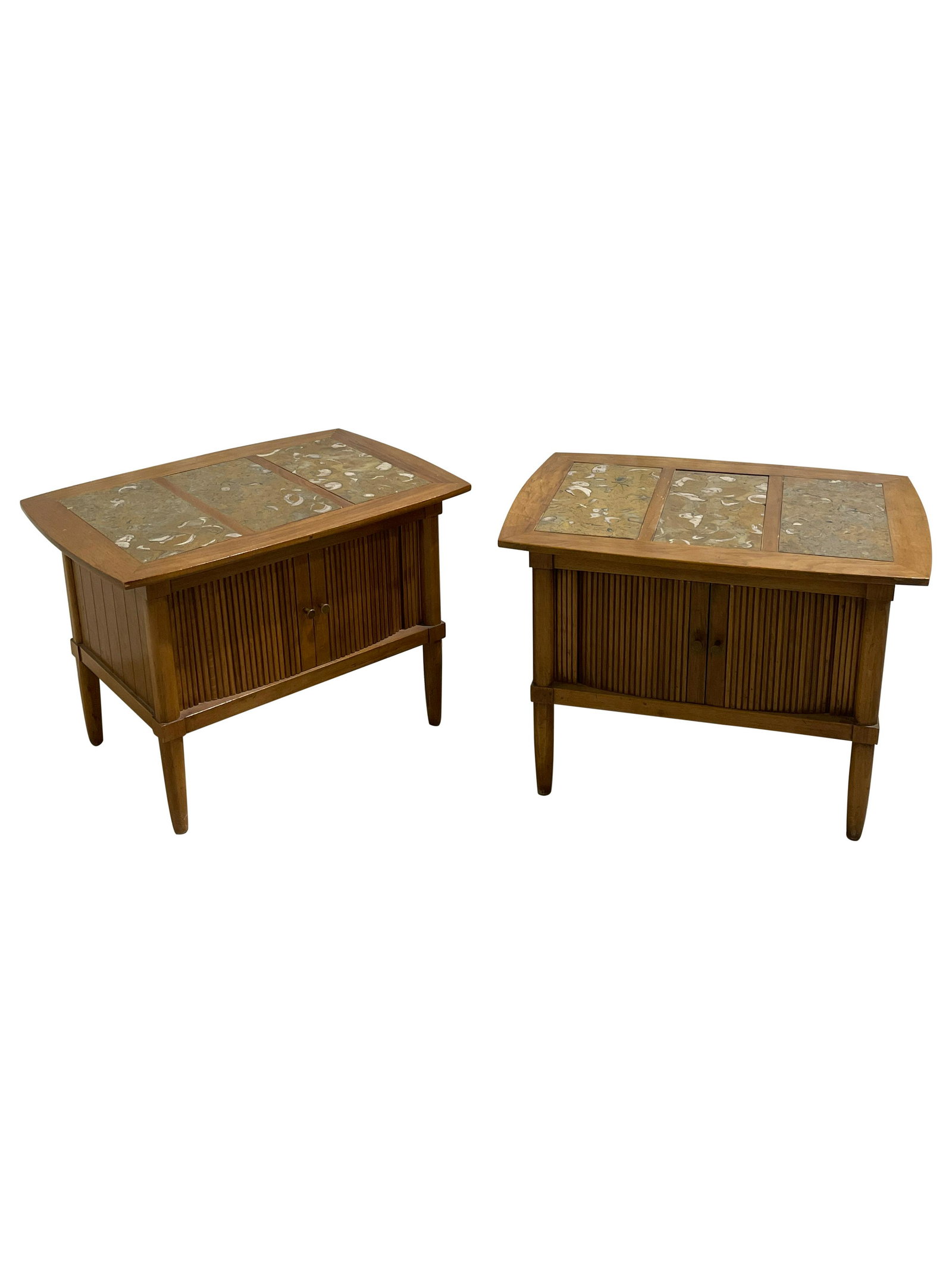 Nightstands: Description - Pair of nightstands. Dimensions - 20" x 28" x 20"