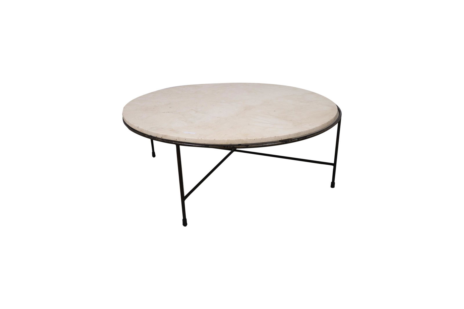 Paul McCobb - Iron and Marble Coffee Table (1 of 3)