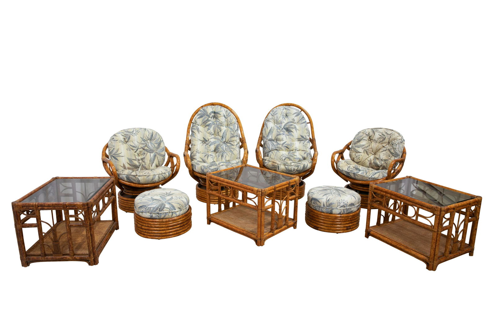 Rattan Porch Set - 9 Pieces (1 of 5)