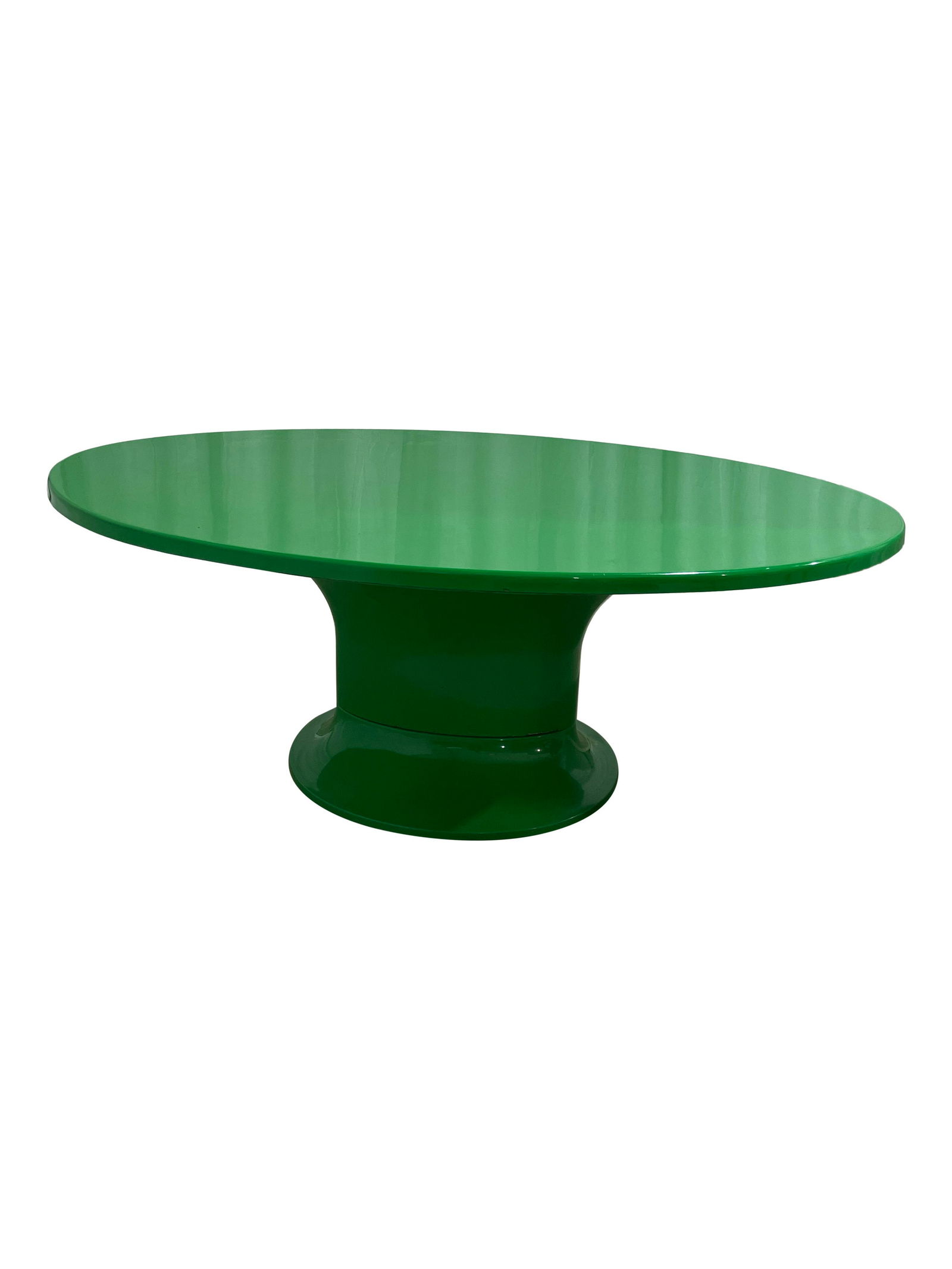 Weighted Plastic Pedestal Dining Table (1 of 4)