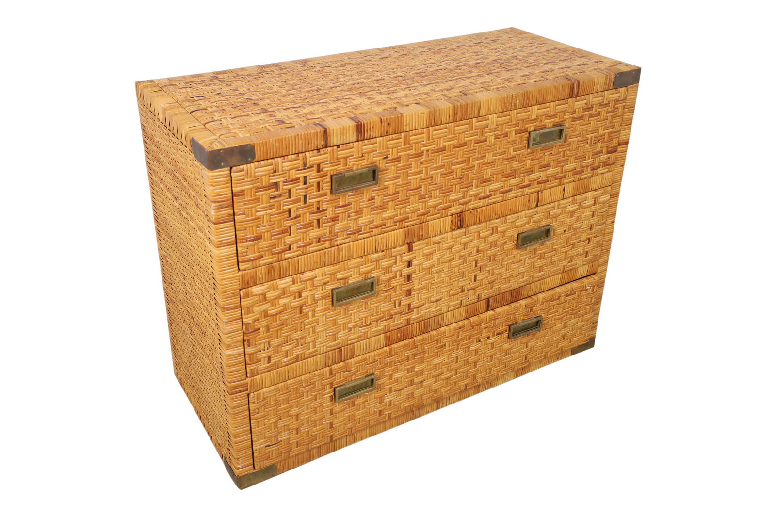 Bielecky Bros Style Wicker Chest (1 of 2)