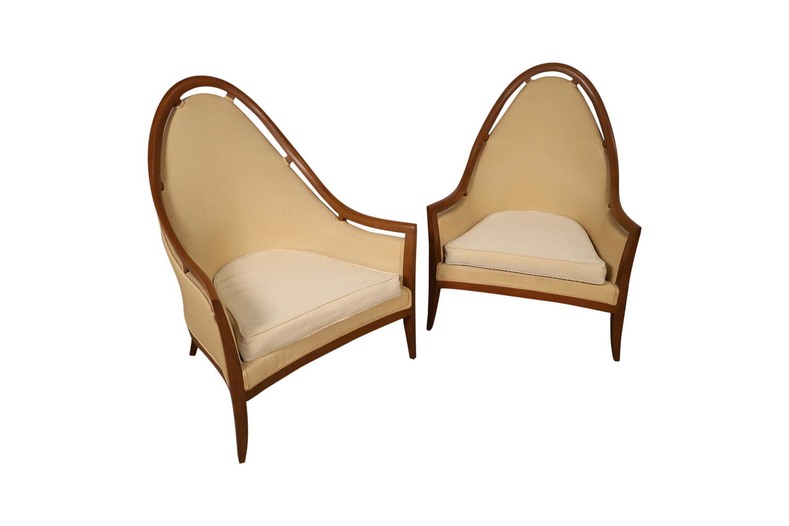 T.H. Robsjohn Gibbings Style Lounge Chairs (1 of 3)