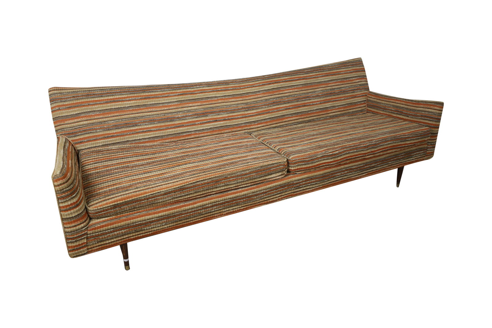 Mid Century Sofa: Description - Mid century sofa. Dimensions - 30" x 90" x 31"