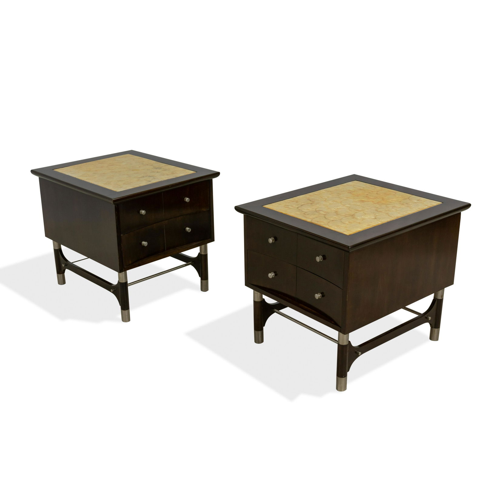 Weiman - Capiz Shell Tables - Pair (1 of 5)