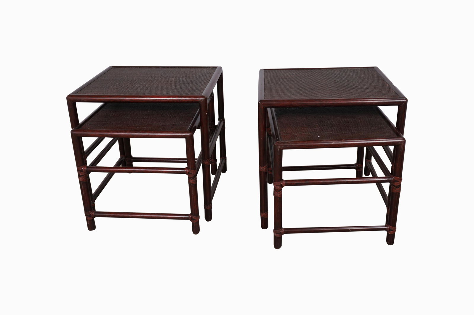 McGuire - Rattan Nest of Tables (1 of 4)