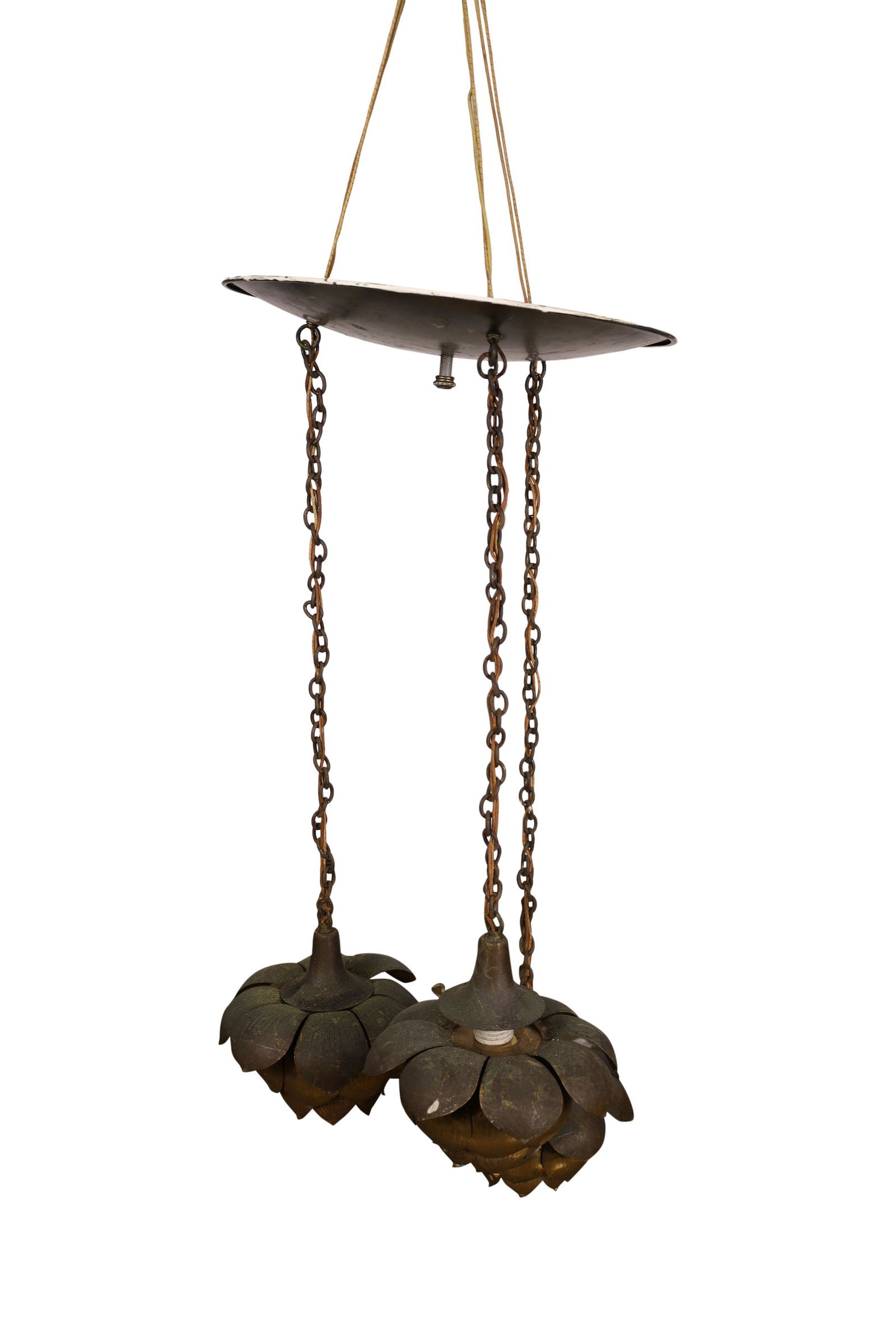 Feldman Lighting Co. - Triple Lotus Chandelier (1 of 5)