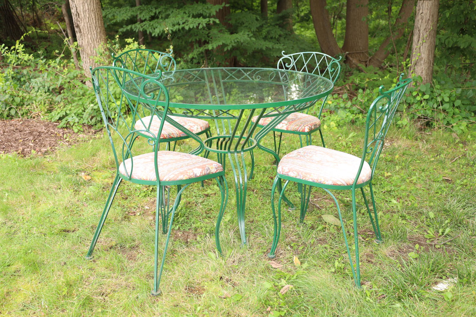 Woodard Iron Porch Set - 5 Piece (1 of 2)