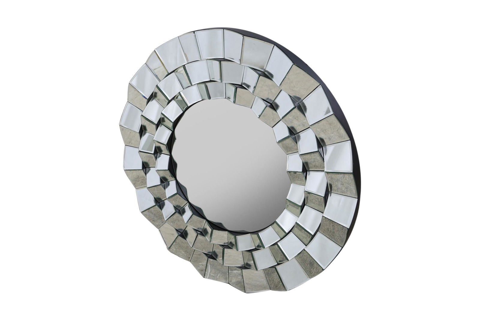 Contemporary Faceted Mirror (1 of 2)