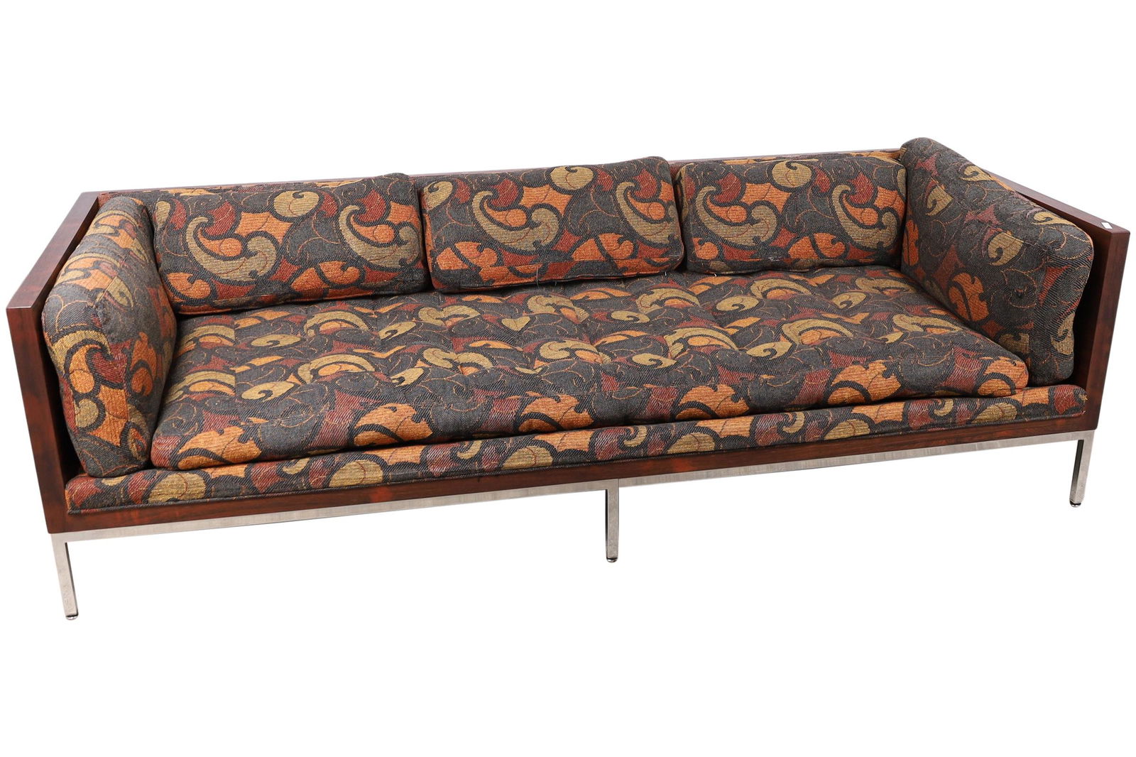 Milo Baughman - Rosewood Case Sofa (1 of 6)