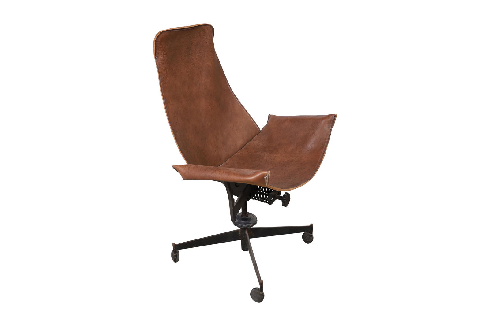 William Katavolos - Leather Office Chair (1 of 4)