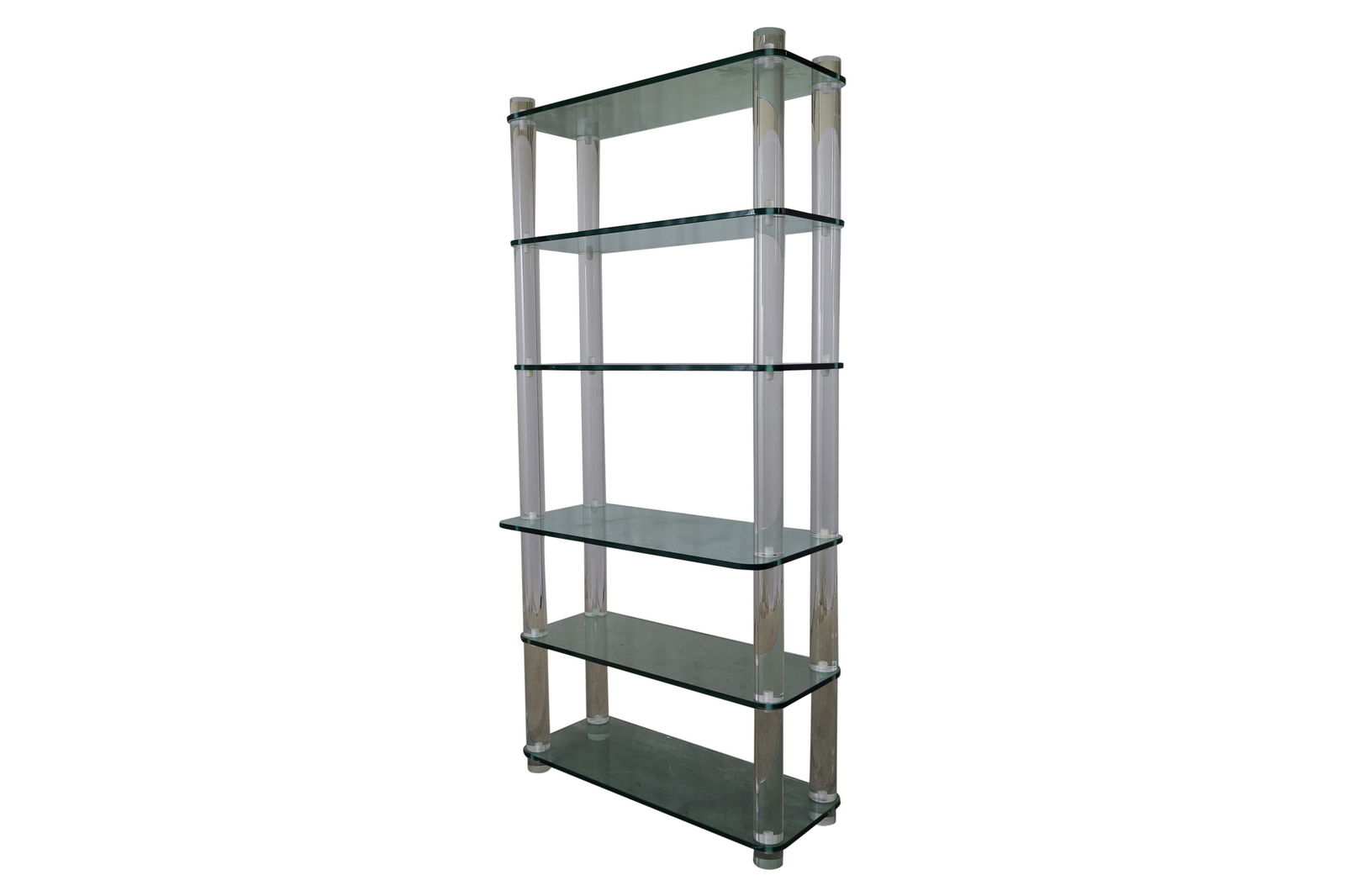Lucite and Glass Etagere (1 of 2)