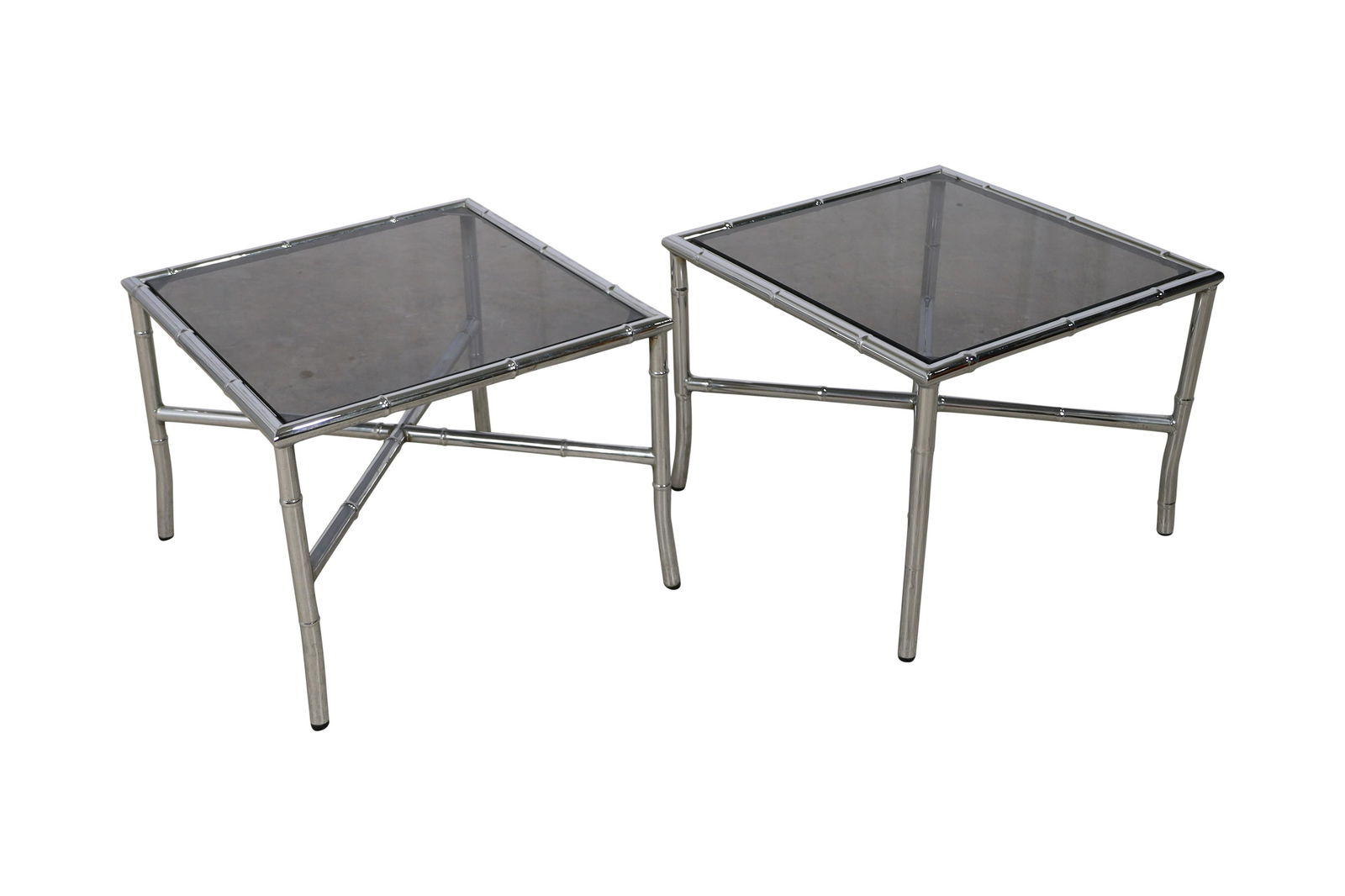 Faux Bamboo End Tables (1 of 2)