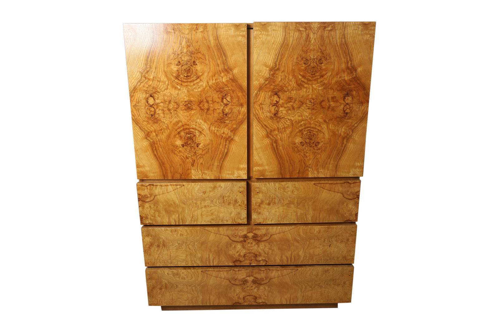 Lane - Milo Baughman - Burl High Chest (1 of 5)