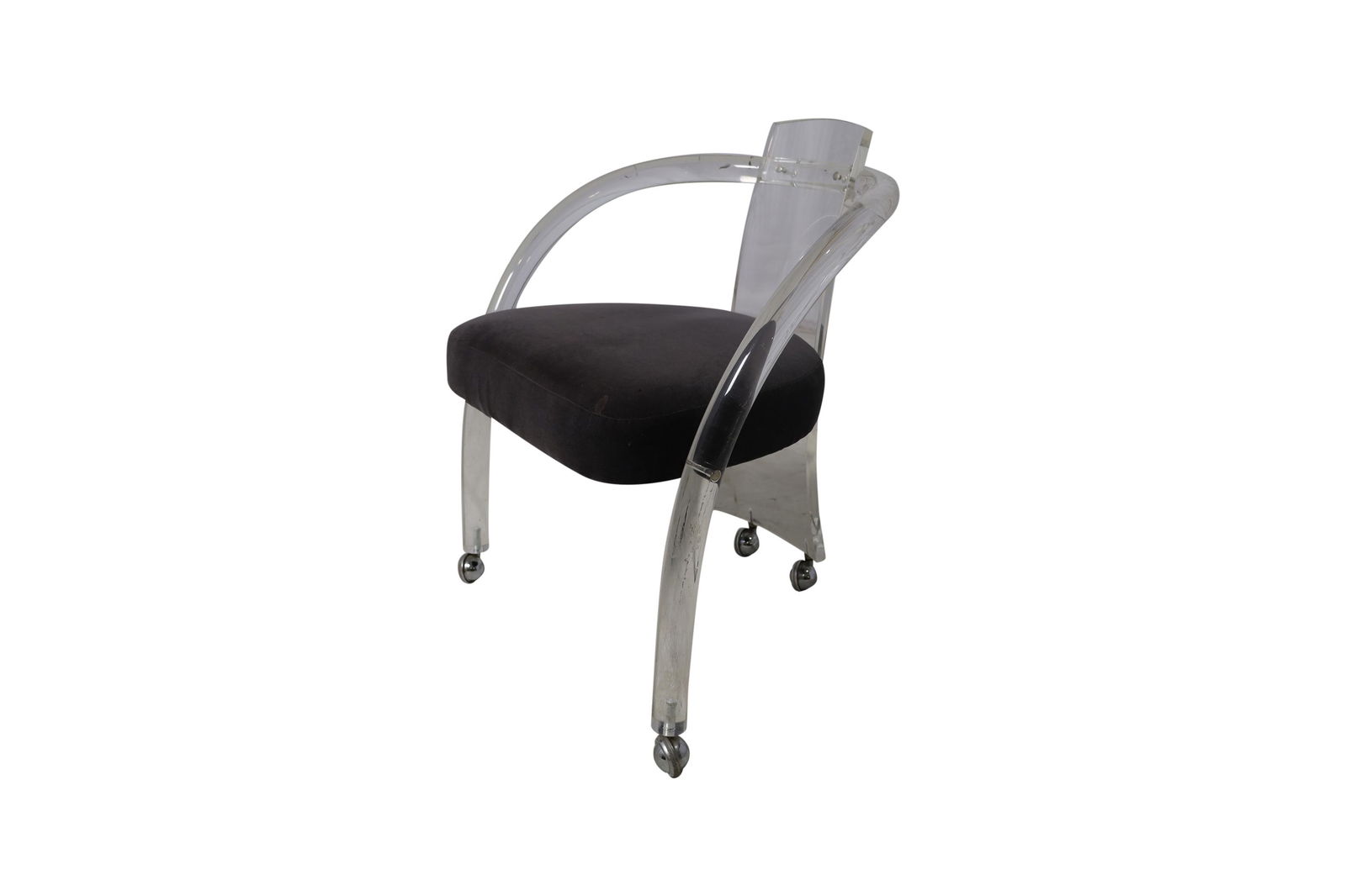 Lucite Arm Chair (1 of 4)