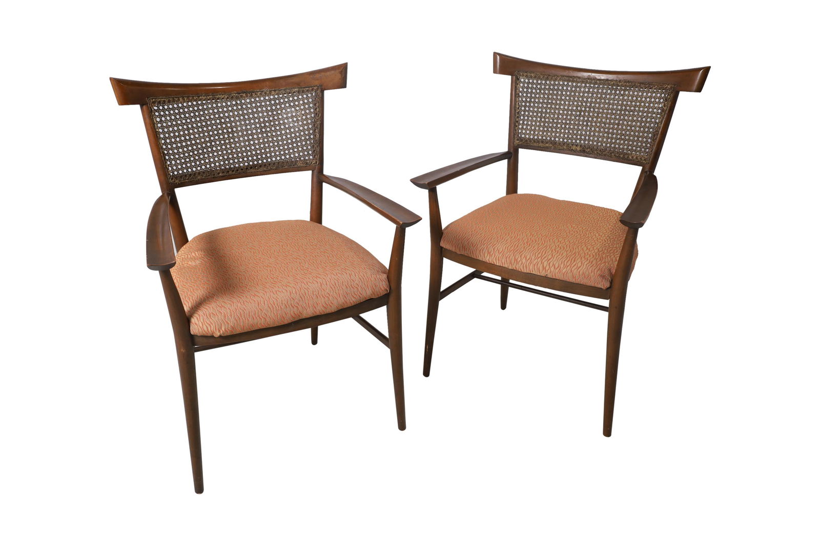 Paul McCobb - Planner Group Arm Chairs: Description - Pair of Paul McCobb Planner Group arm chairs. Dimensions - 35" x 23" x 19"