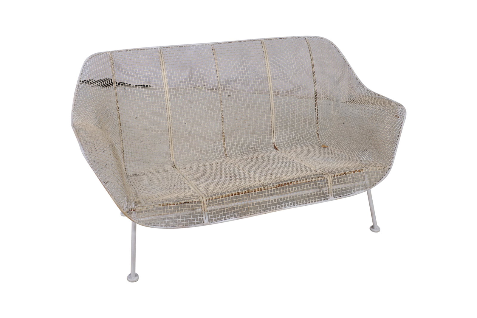 Russell Woodard - Sculptura Loveseat: Description - Russell Woodard Sculptura loveseat. Dimensions - 28" x 53" x 29"