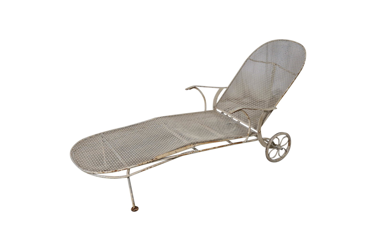 Russell Woodard - Sculptura Chaise: Description - Russell Woodard sculptura chaise lounge. Dimensions - 33" x 25" x 70"