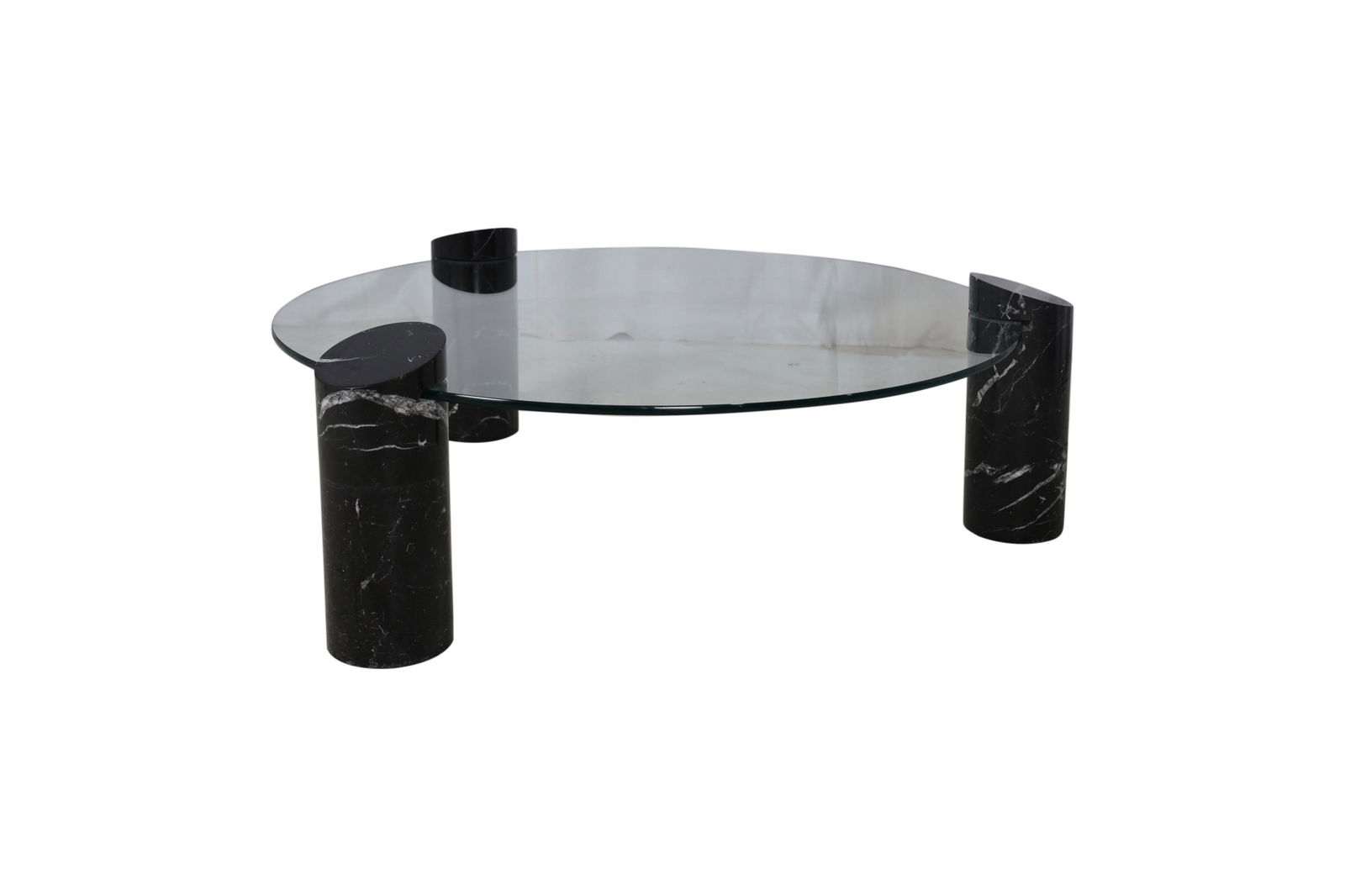 Marble and Glass Coffee Table (1 of 5)