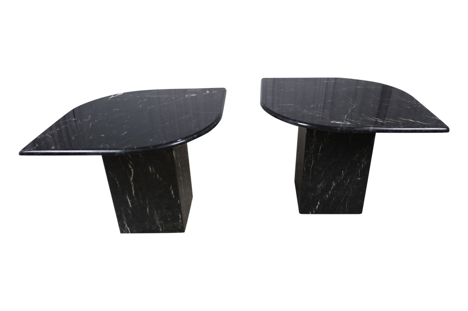 Marble Teardrop End Tables (1 of 3)