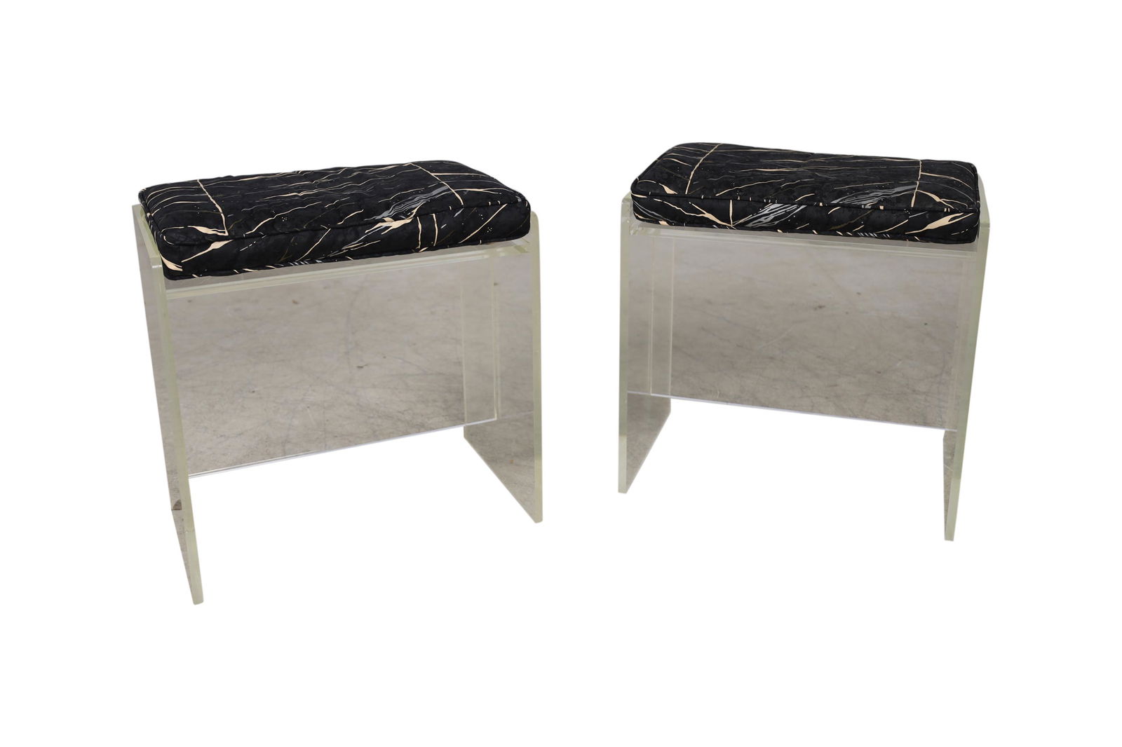 Lucite Benches - Pair (1 of 3)