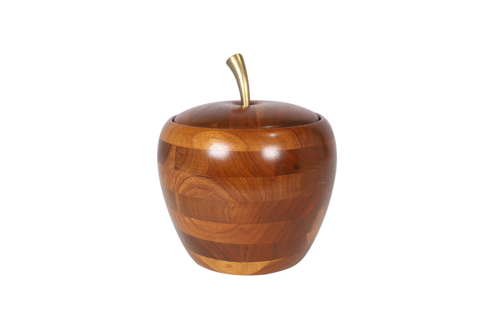 Mid Century Apple Ice Bucket (1 of 4)