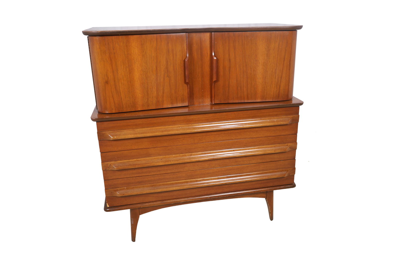Walnut High boy Dresser (1 of 5)