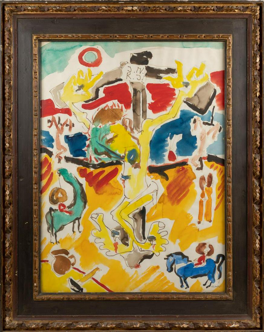 W. Waller - Abstract Mixed Media (1 of 3)