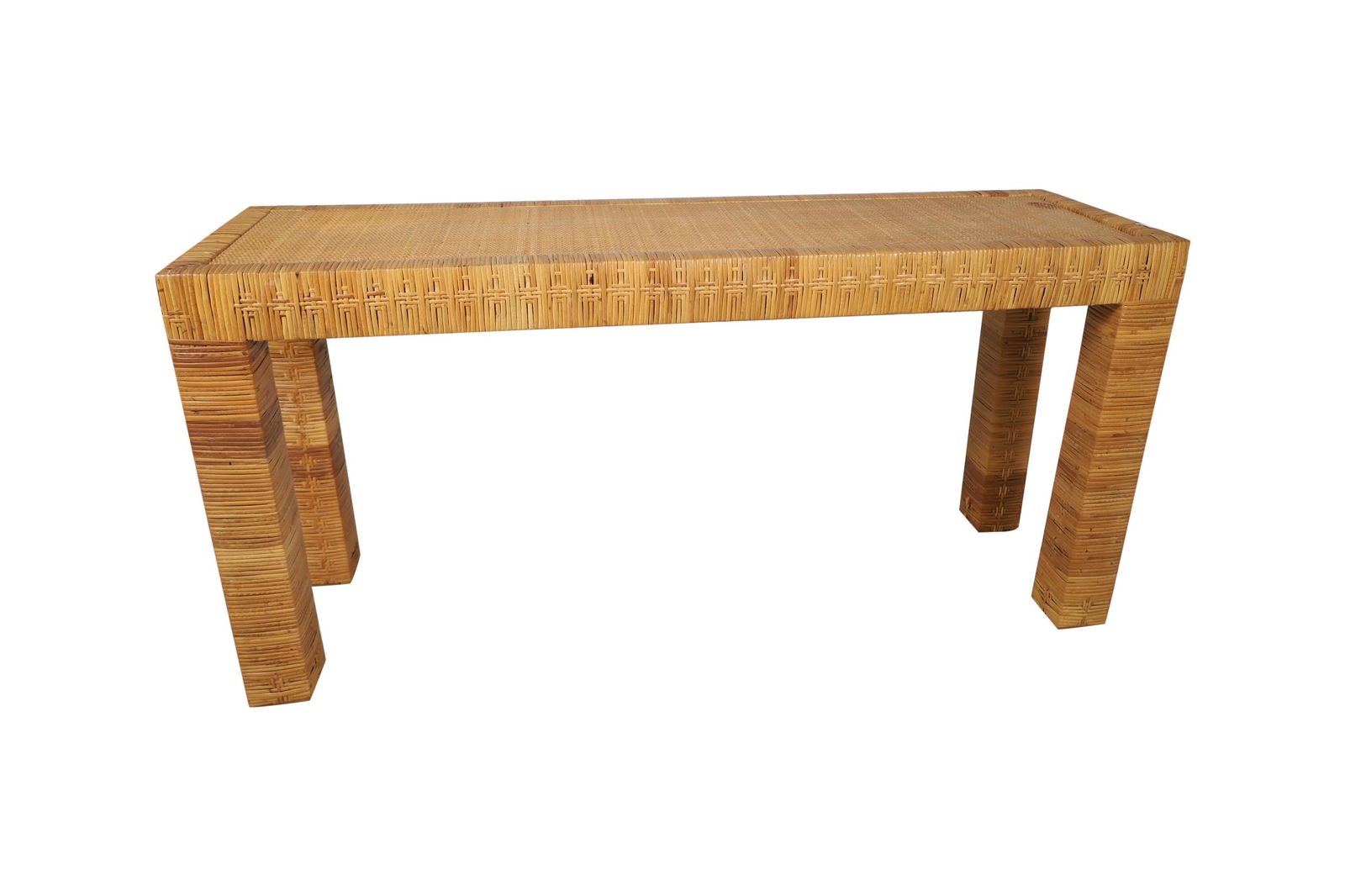 Bielecky Bros Style - Rattan Console (1 of 3)