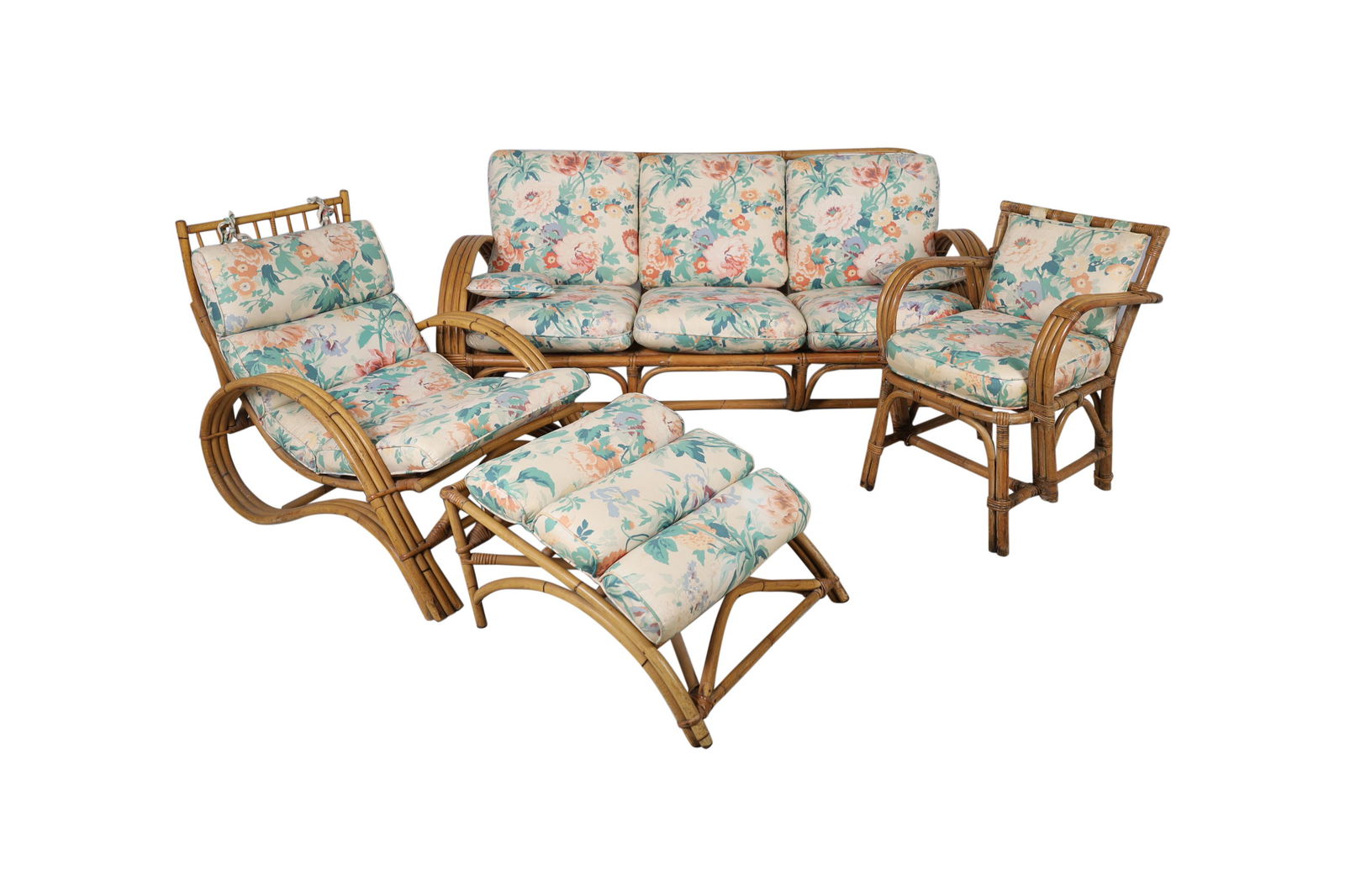 Rattan Porch Set - 4 Piece (1 of 5)