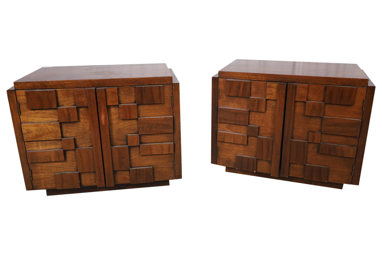 Brutalist nightstand deals