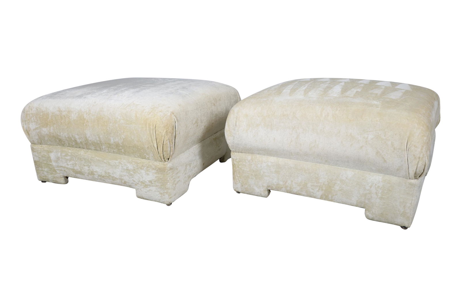 Milo Baughman - Oversized Ottomans (1 of 2)