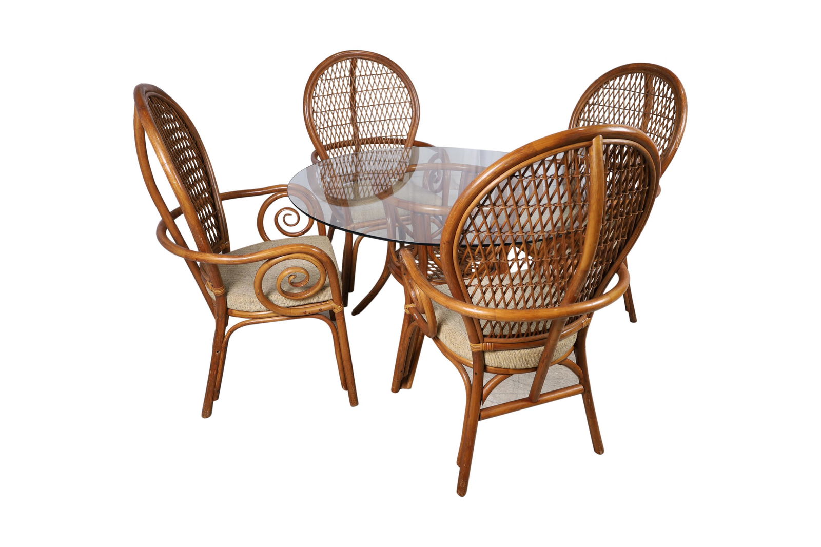 Rattan Dining Set - 5 Piece (1 of 6)