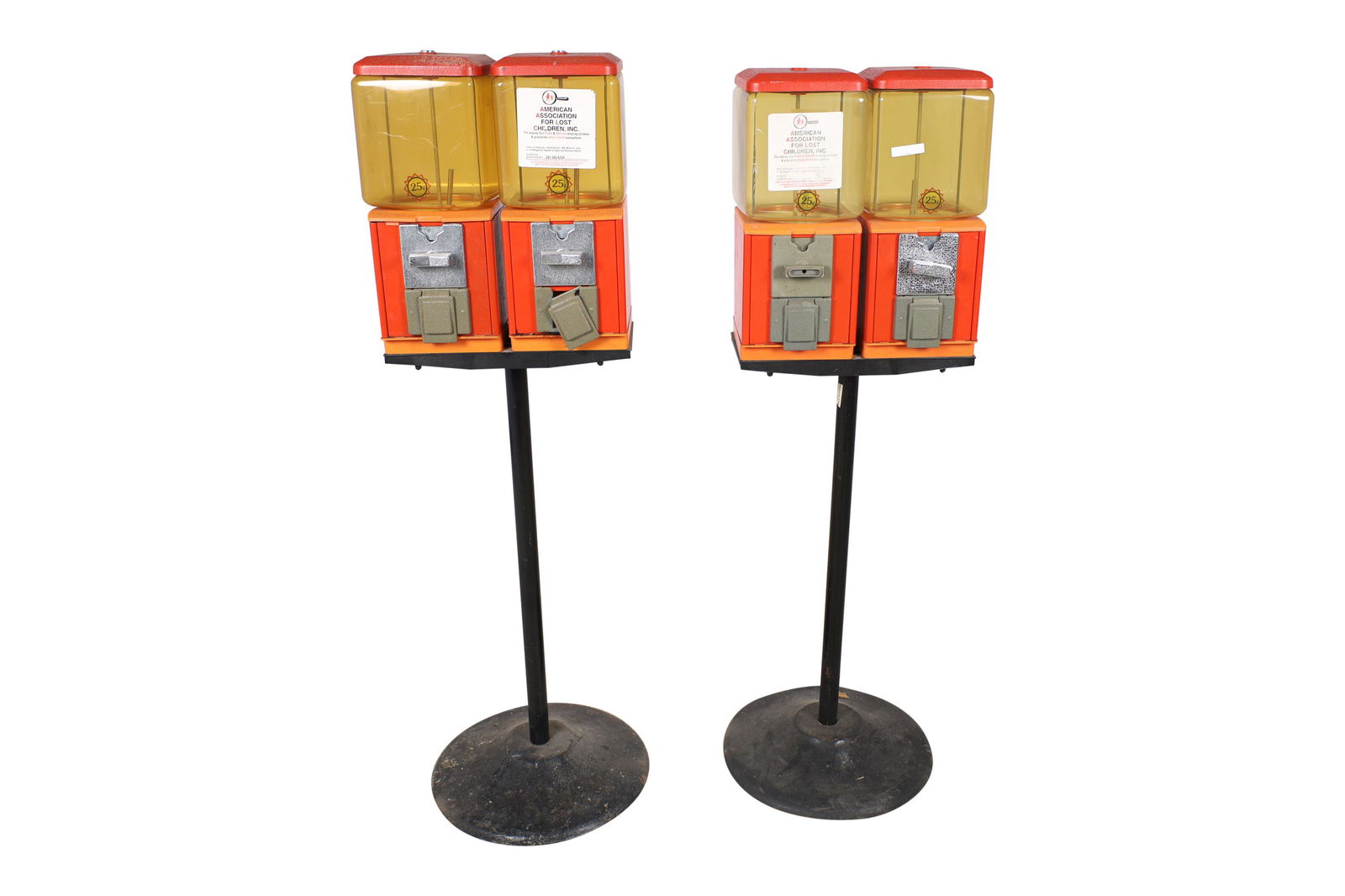 Double Gumball Machines on Stands - 2 (1 of 4)