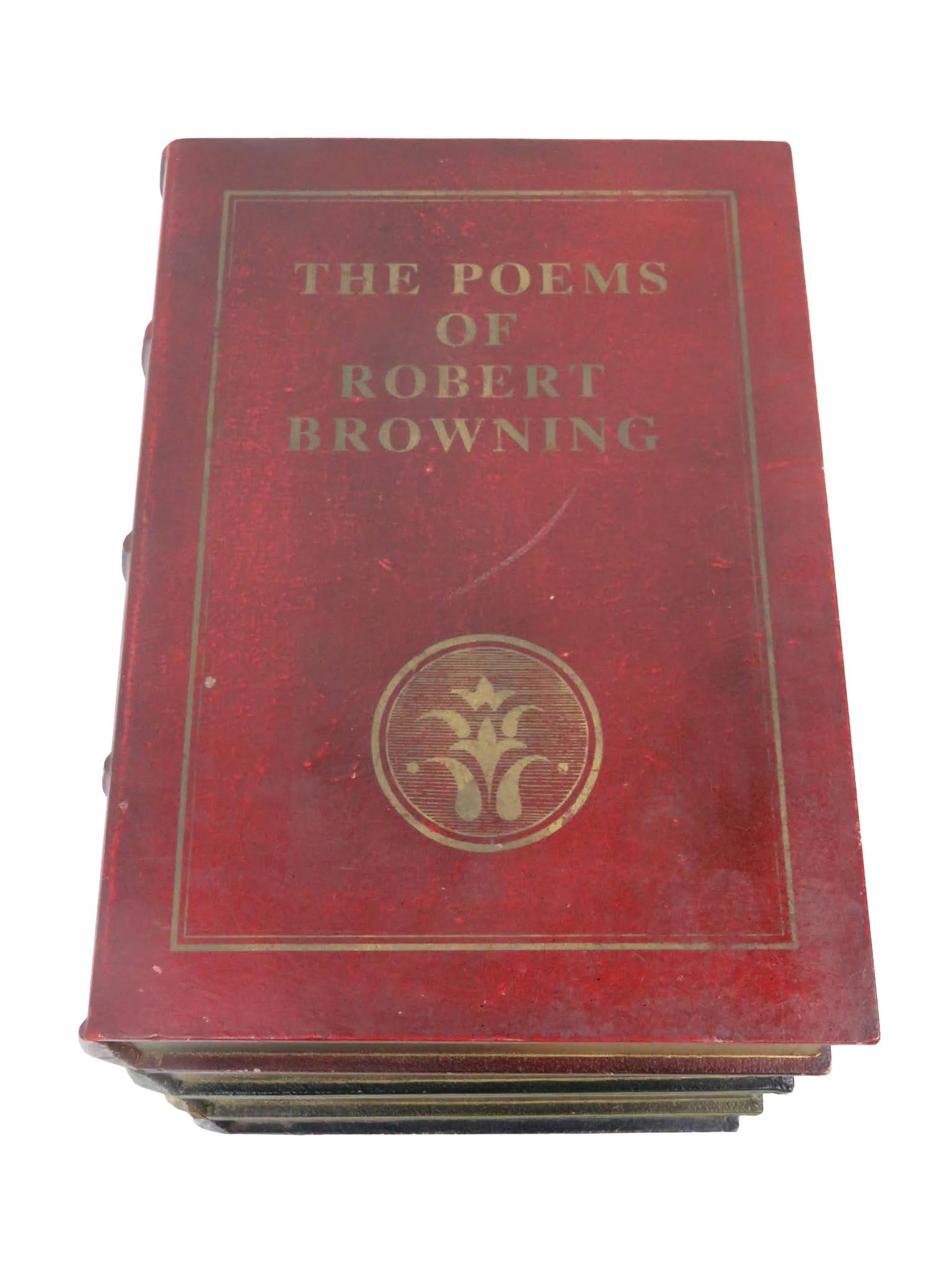 Leather  Faux "Classic Book" Lift Top Table (1 of 4)